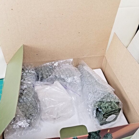 WINTERSONG Christmas evergreen tree Candles unused in Box Vintage Set of 5 - Picture 3 of 7